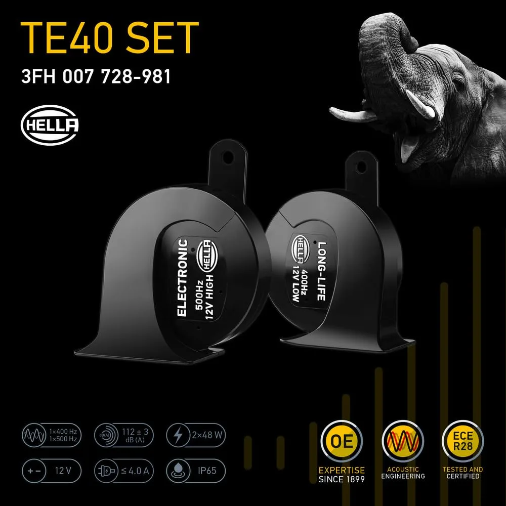 Car Horn TE40, Hella