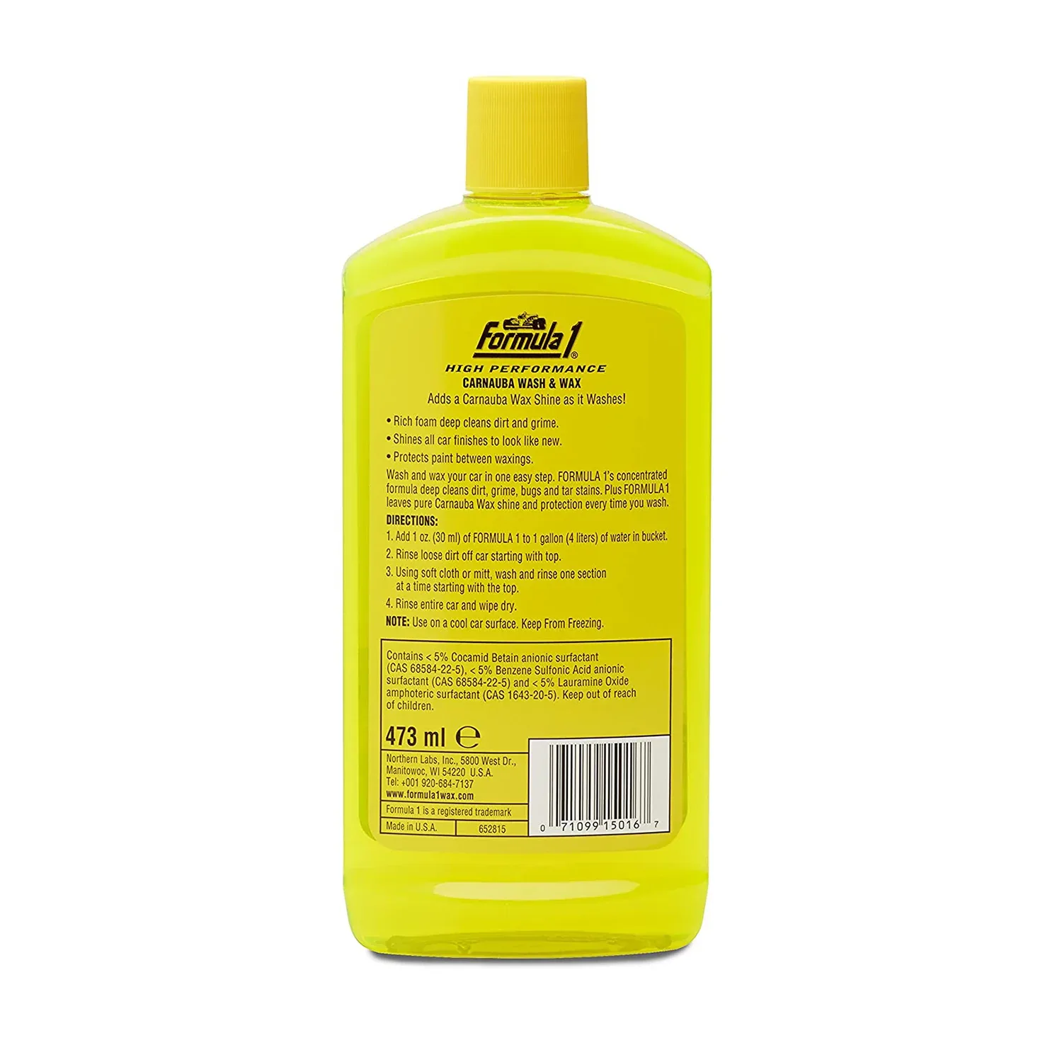 Car Wax Carnauba Formula 1