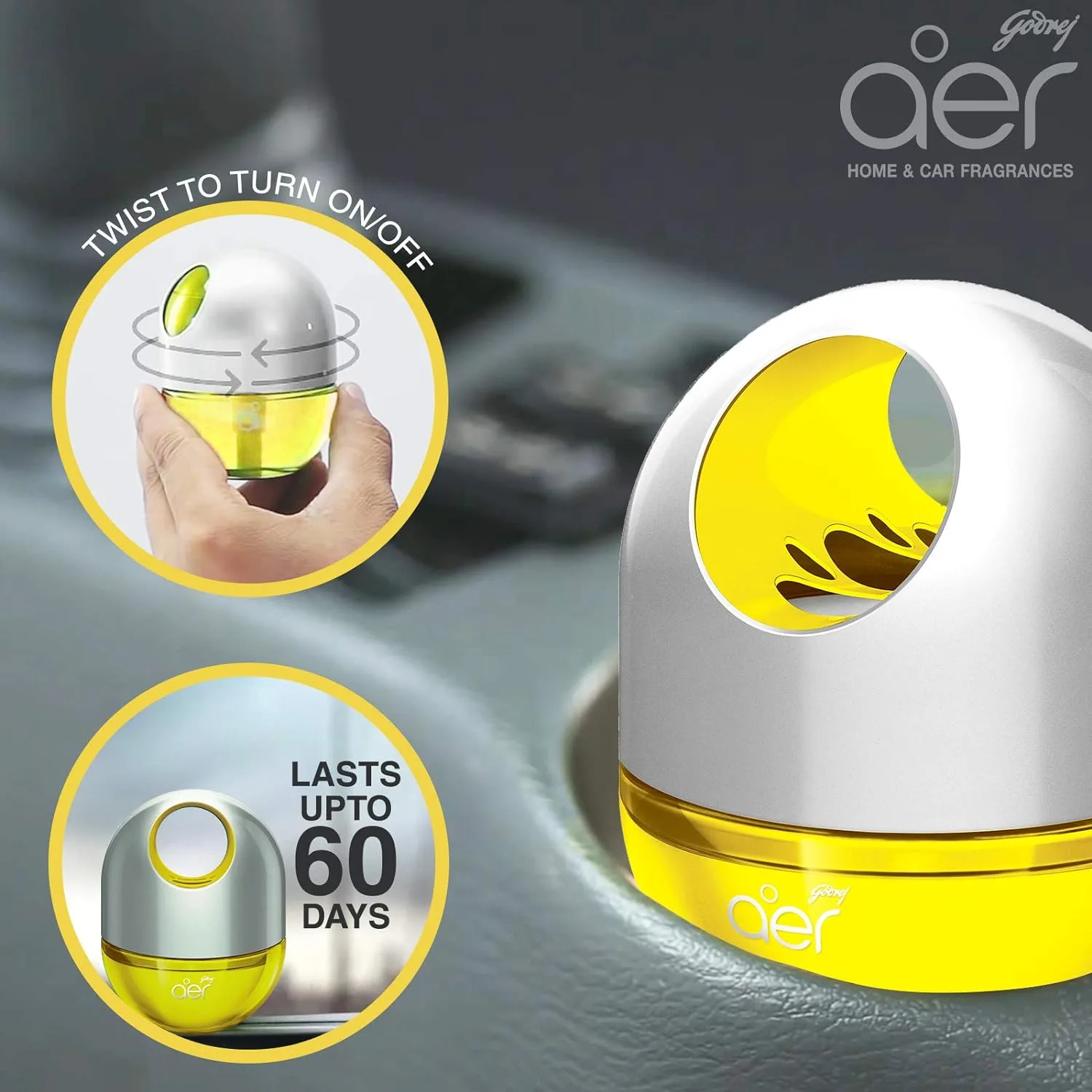 Car Freshener 45g Godrej Aer