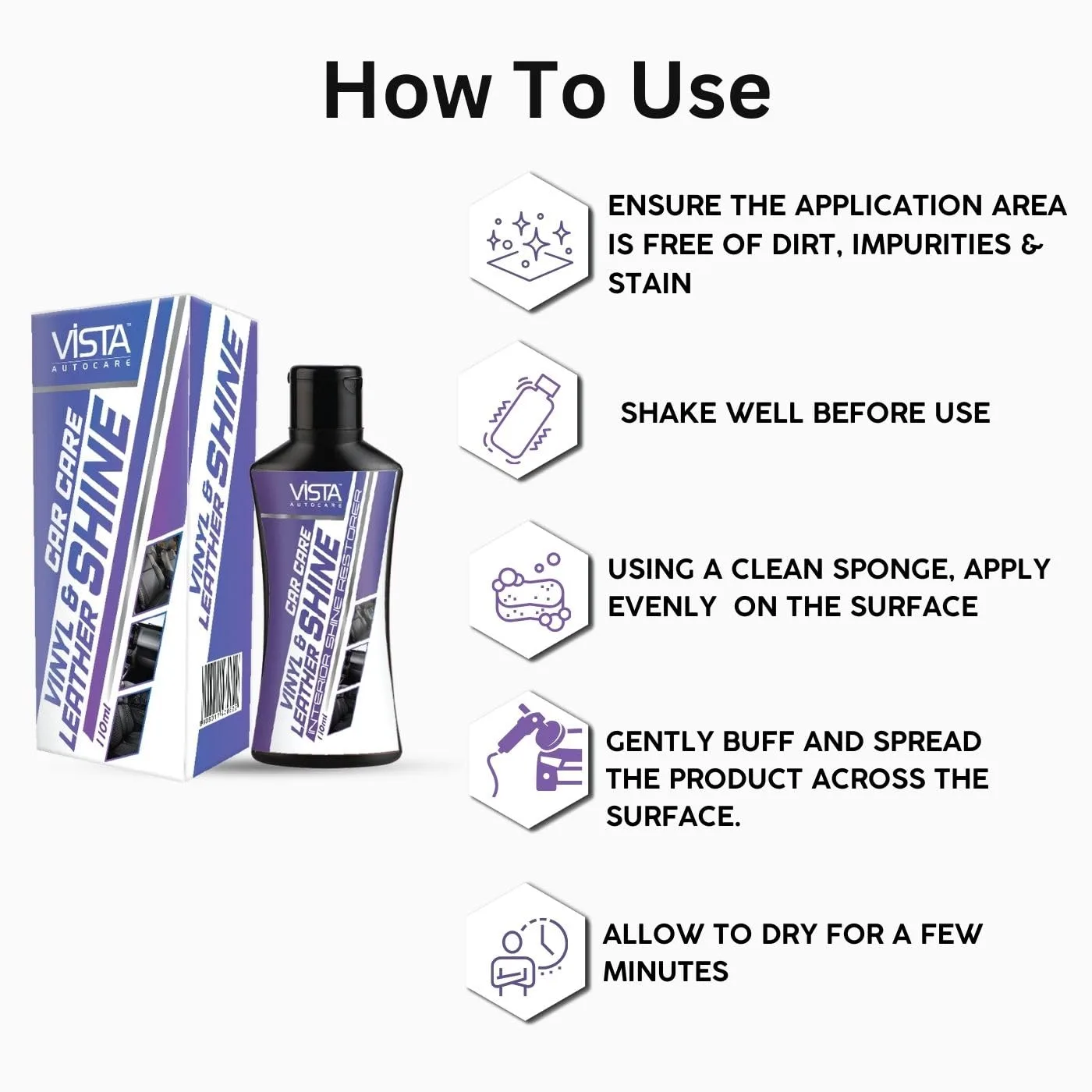 Leather Shine 110ml Vista