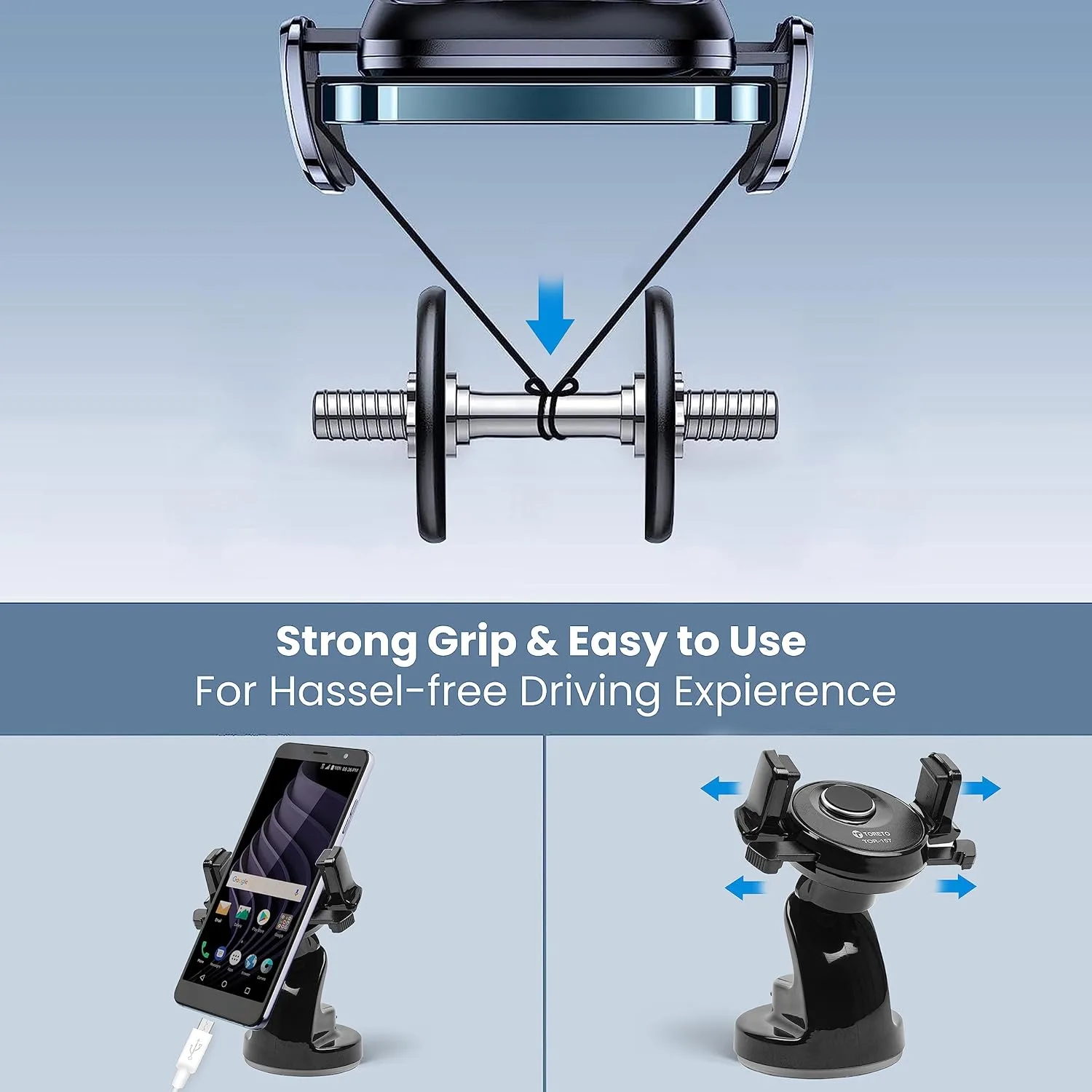 Mobile Holder Dashboard Toreto