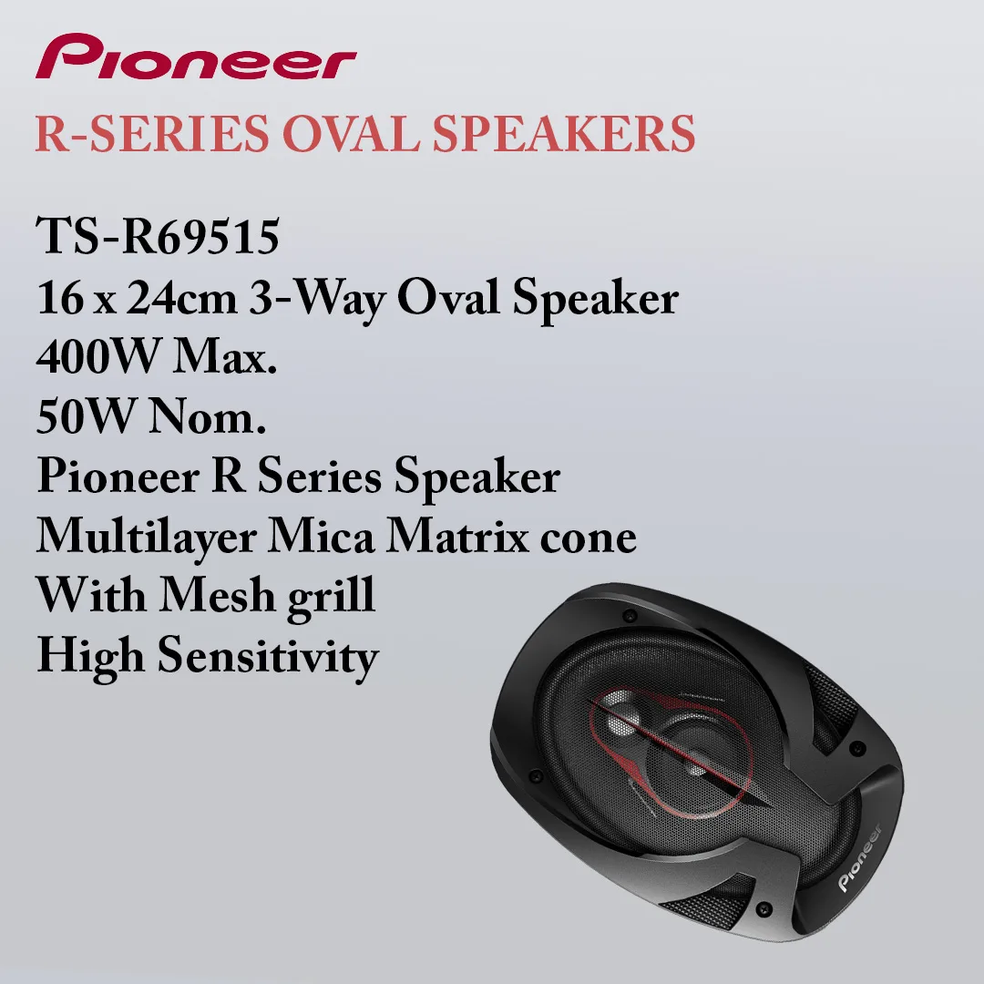 Car Speakers 3Way 400W Pioneer