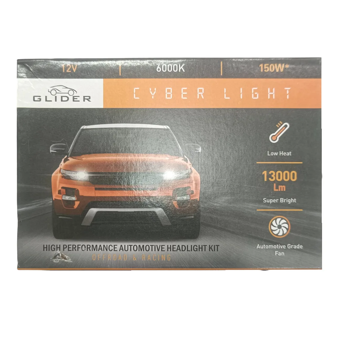 Headlight 13000LM 150W Glider