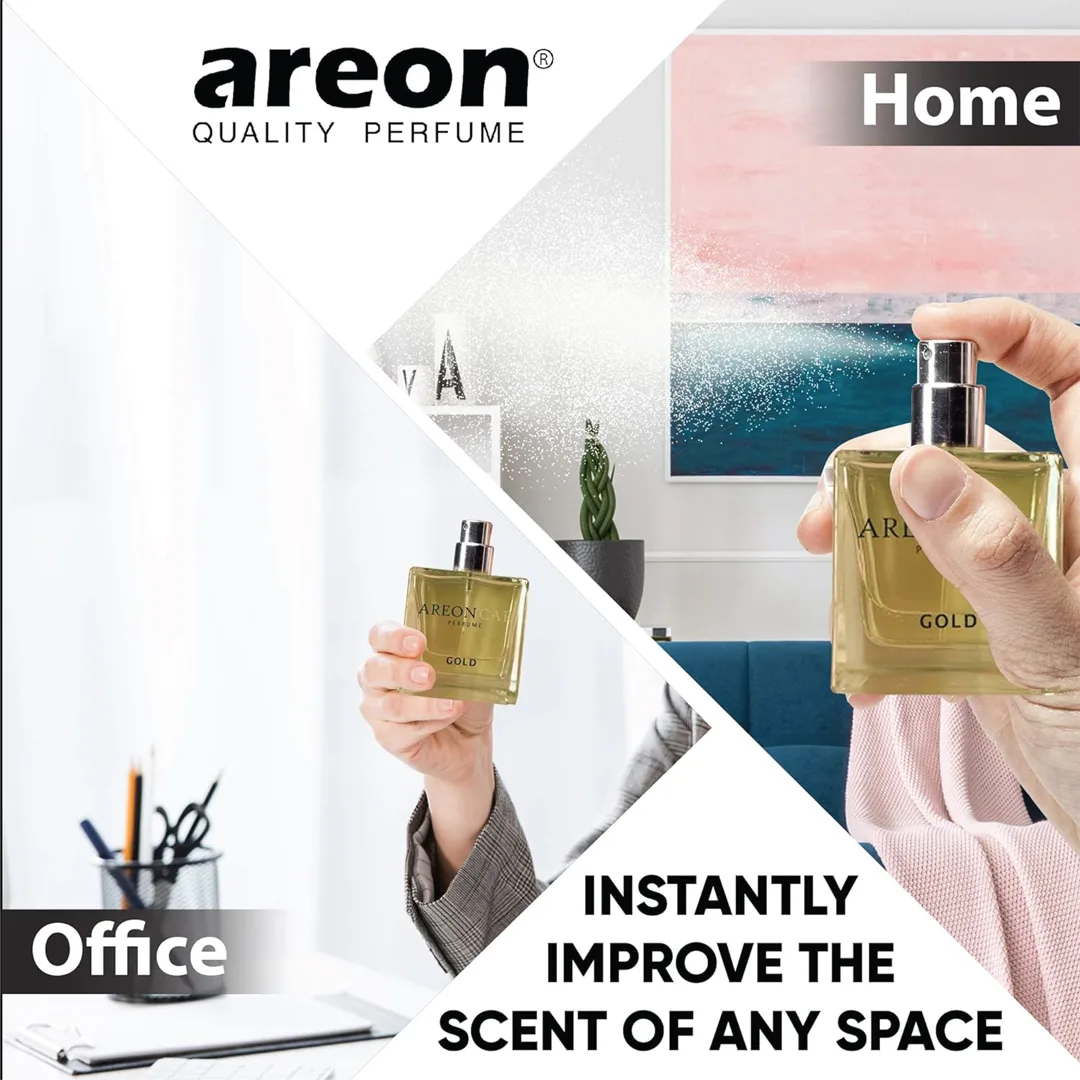 Car Air Freshener Silver AREON