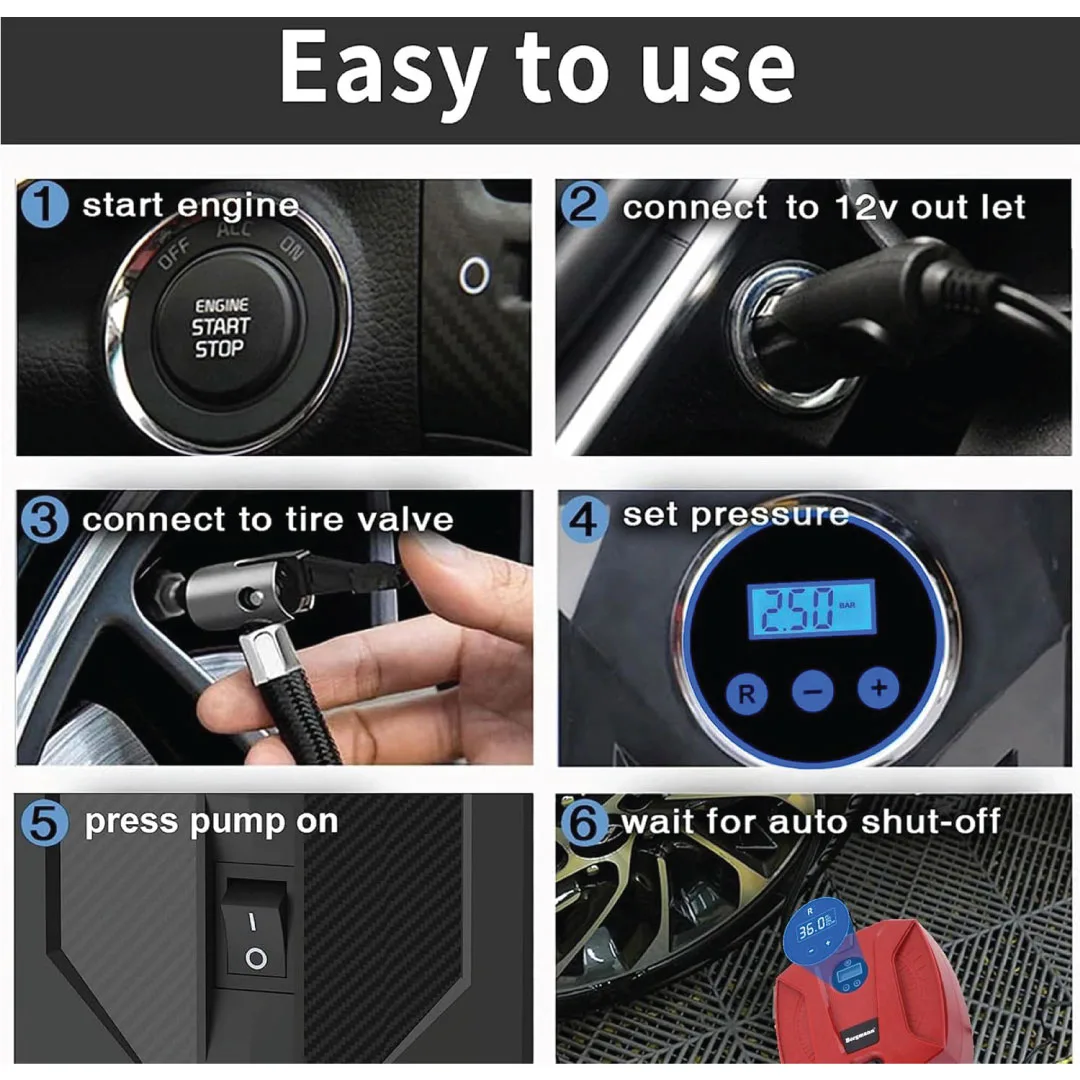 Tyre Inflator Bergmann Striker