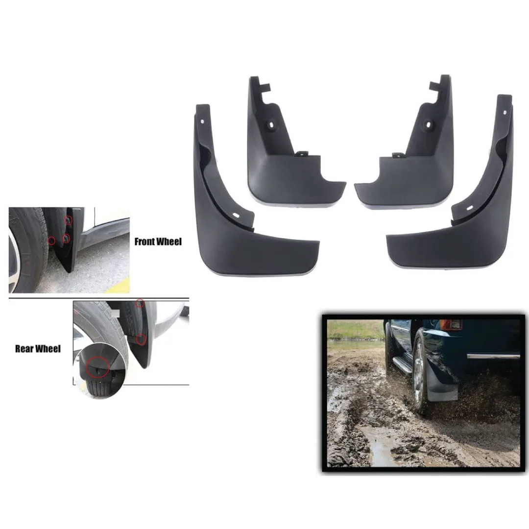 Car Mud Flaps 4Pcs Set HP