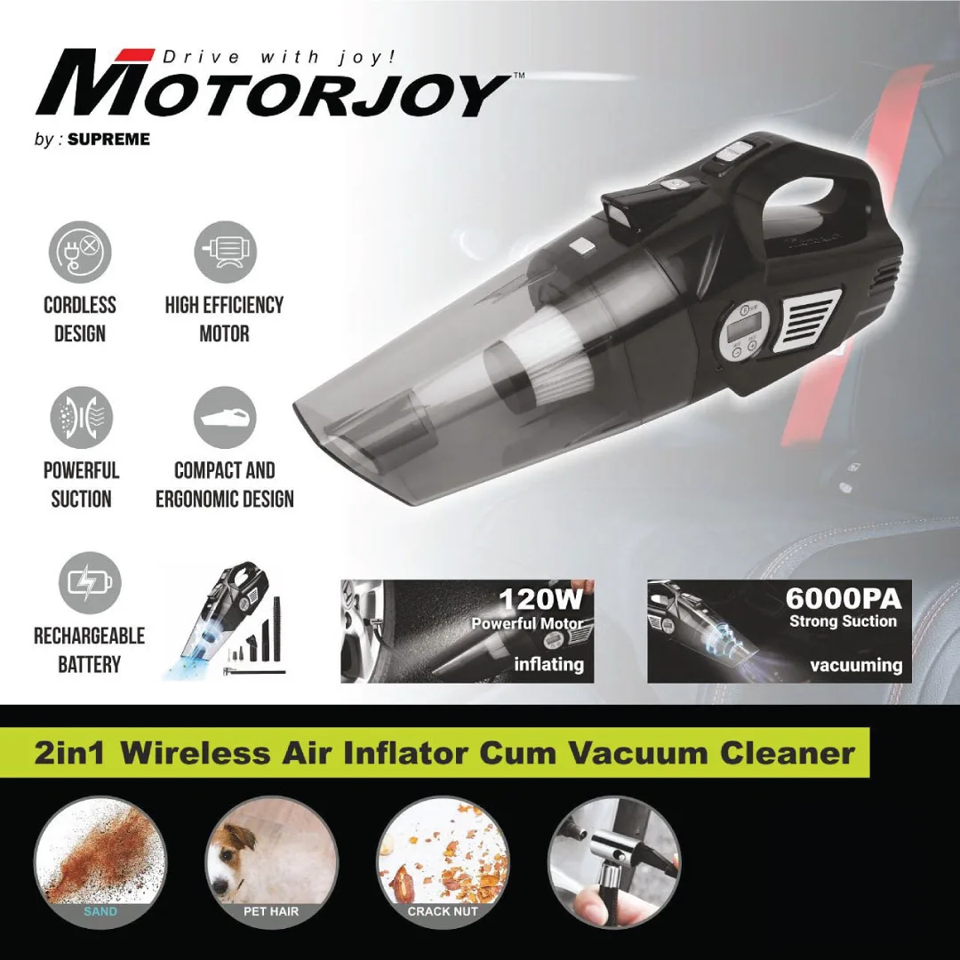 Vacuum Cleaner 2in1 Motorjoy