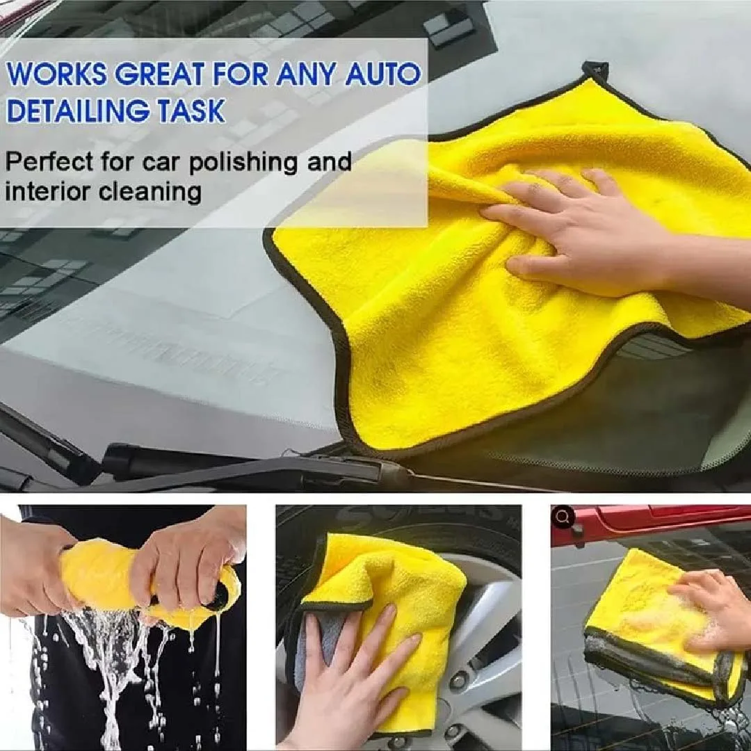 Microfiber Cloth 400GSM Yellow