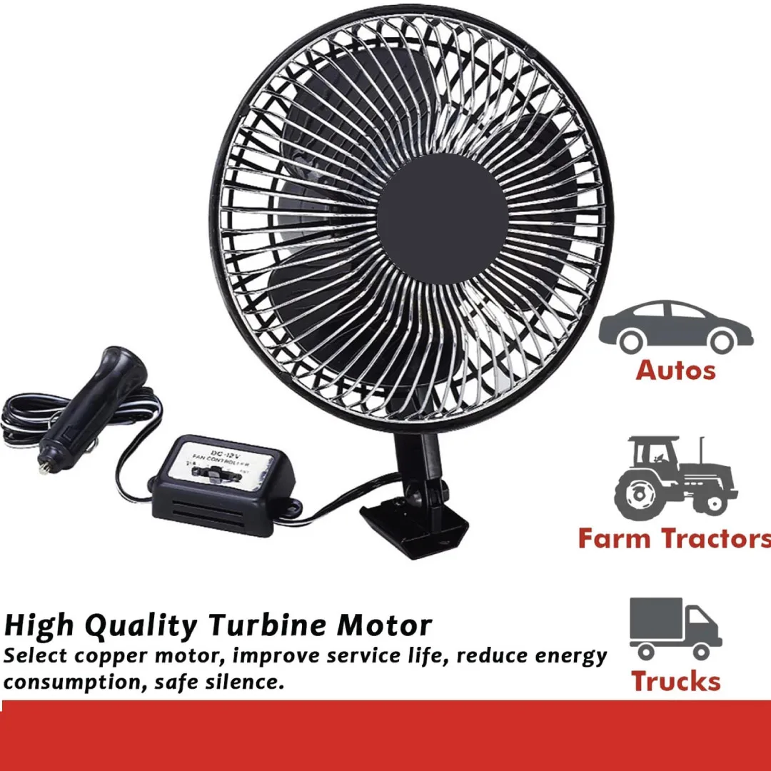 Car Fan 6 Inch 12V Panasound