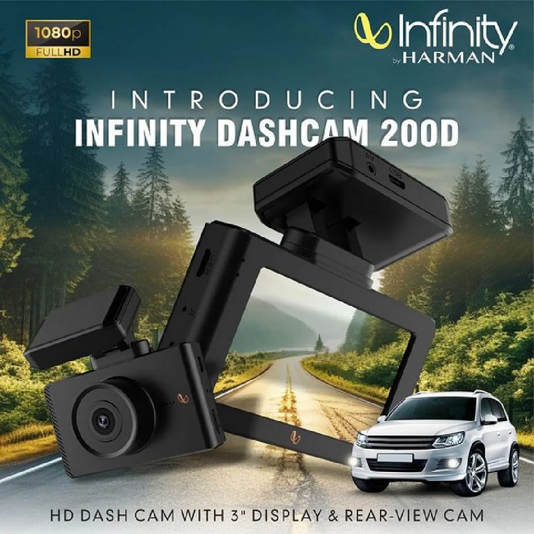 Dashcam Dual Camera Infinity