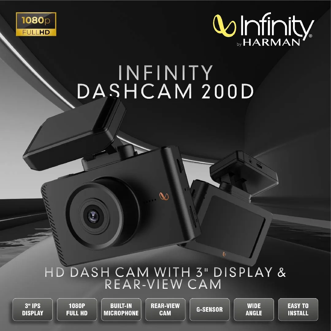 Dashcam Dual Camera Infinity