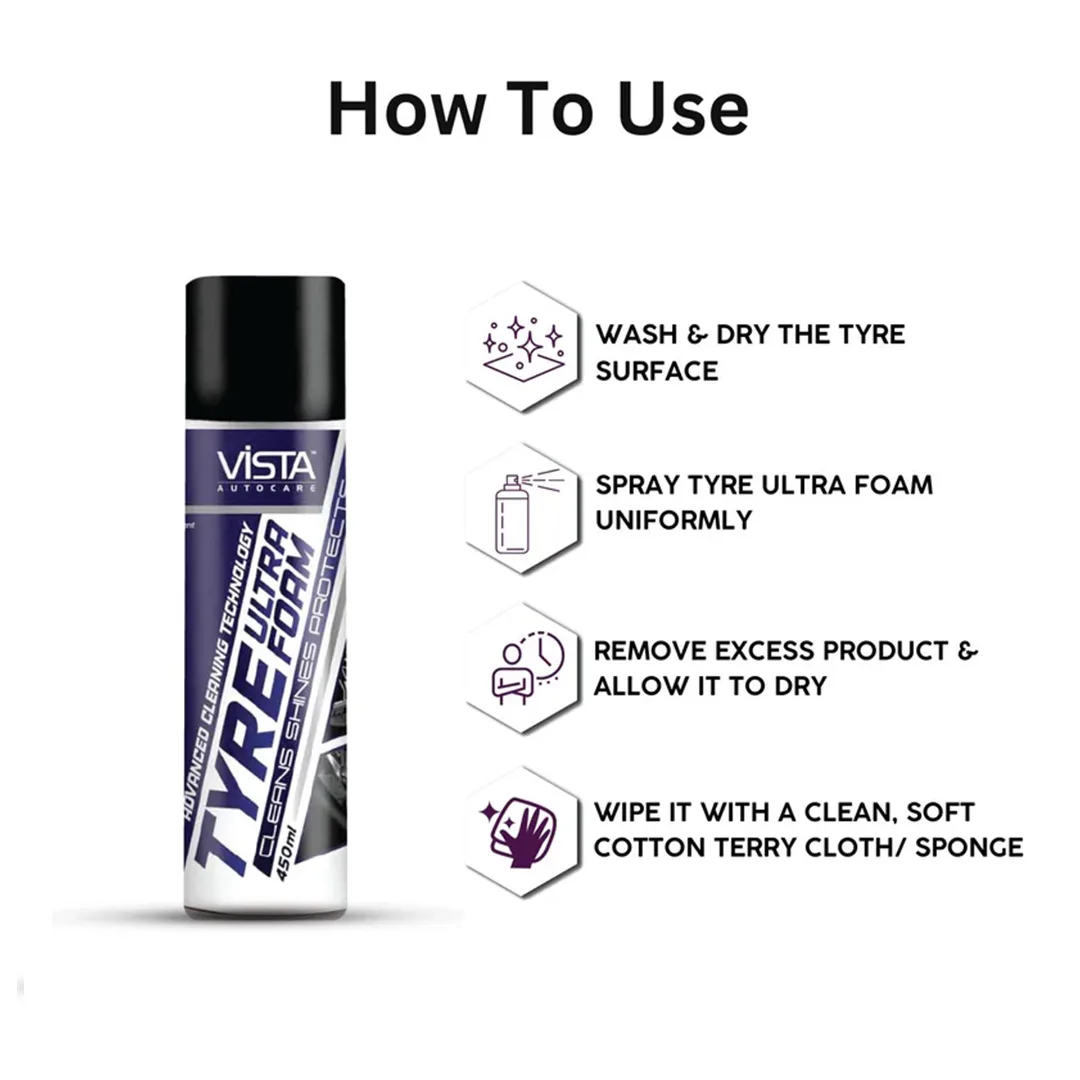 Tyre Ultra Shine 450ml Vista