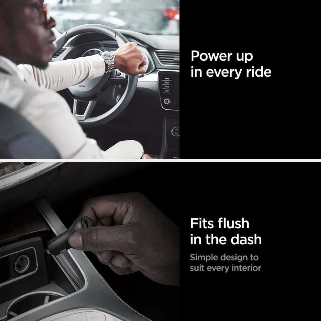 Car Adapter Dual USB Panasound