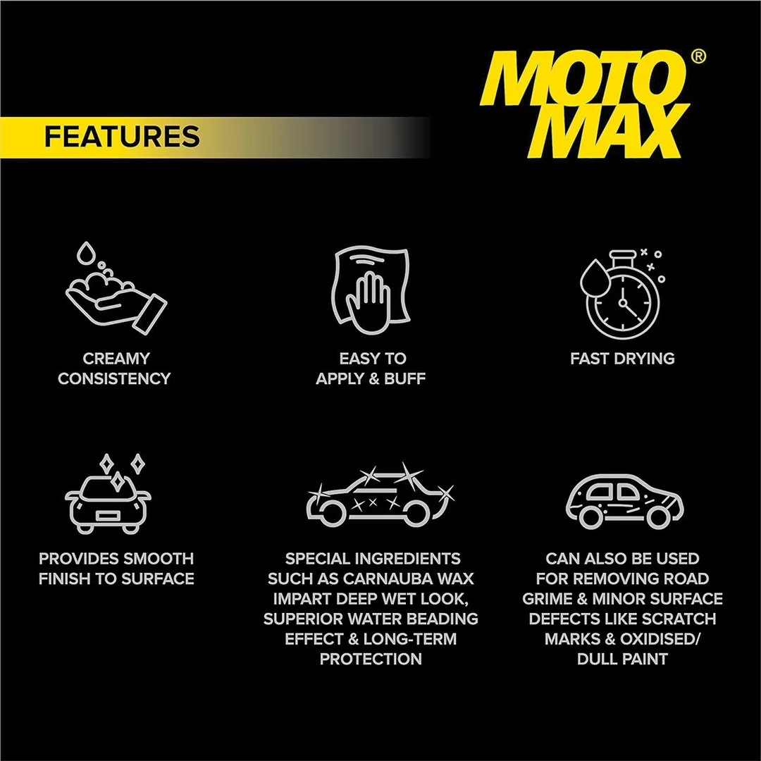 Car Polish Cream 60g Motomax