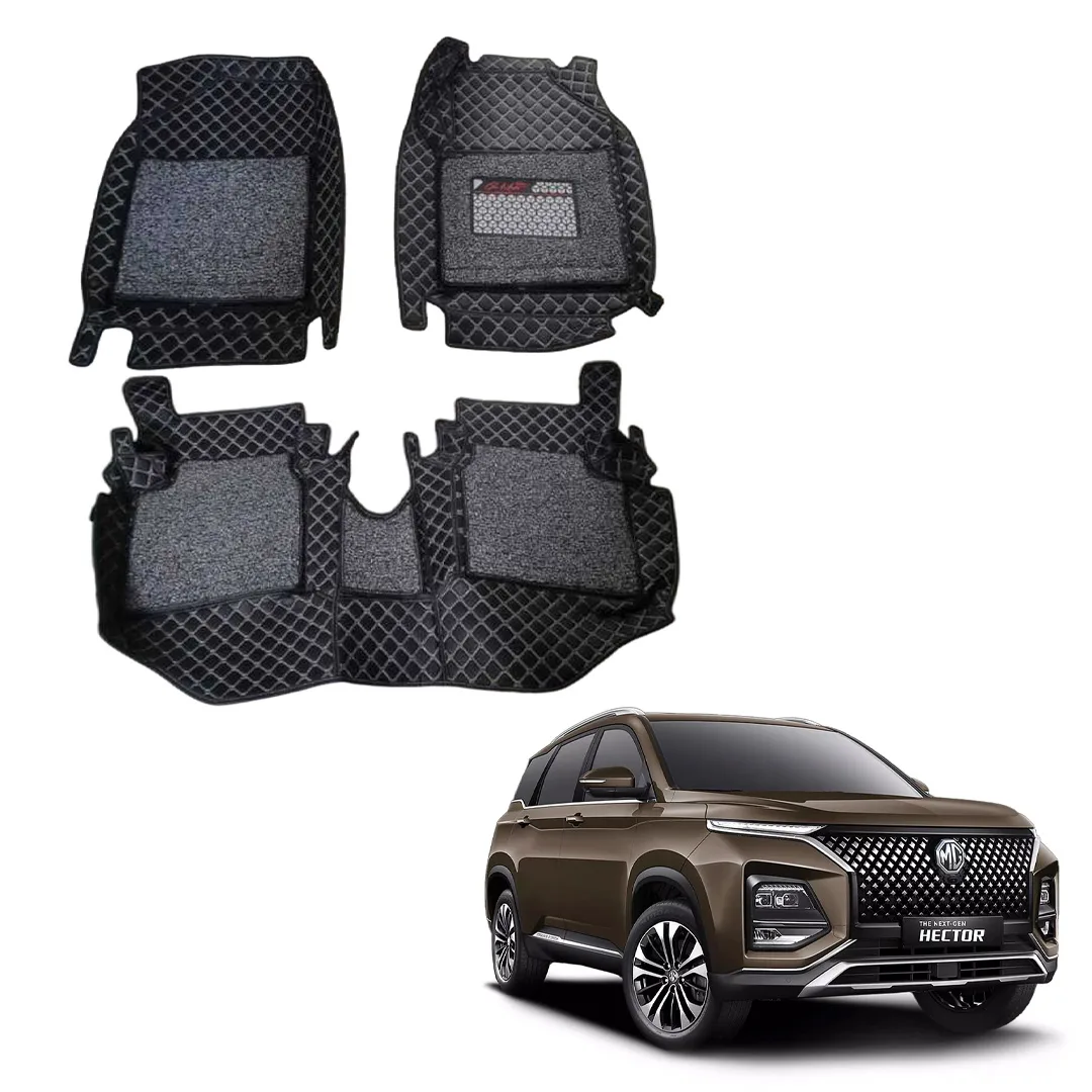 7D Floor Mats MG Hector Legato