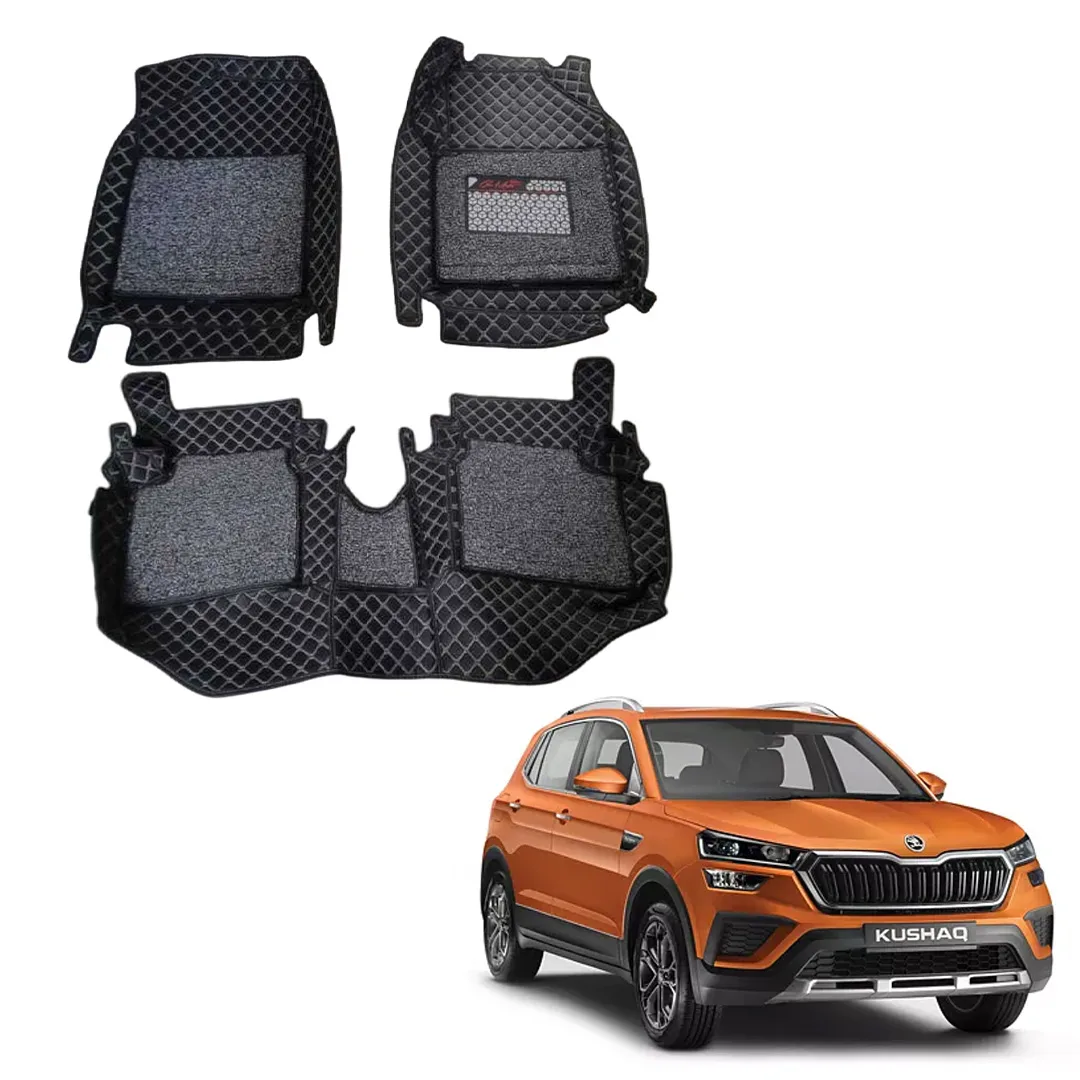 7D Floor Mats Kushaq Legato