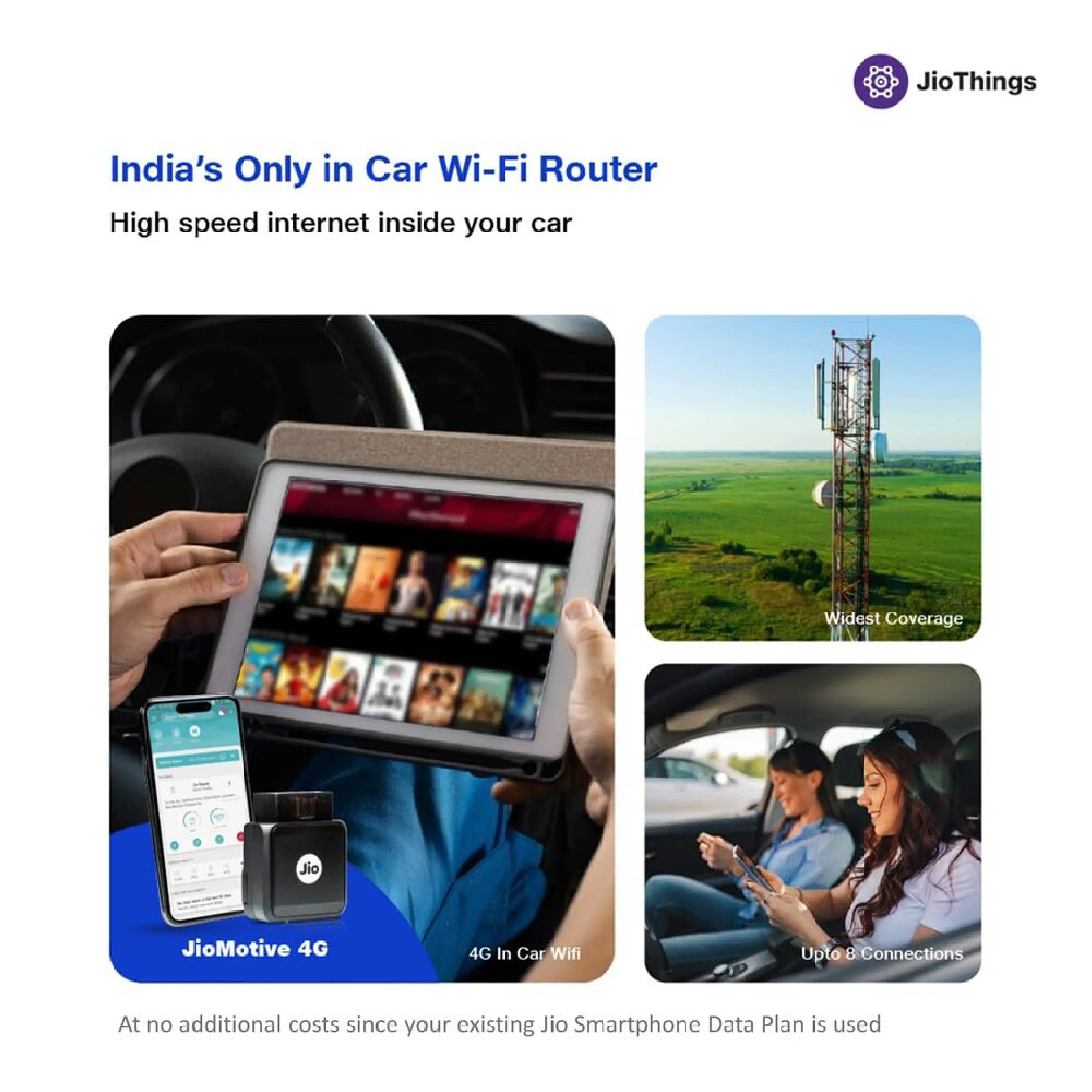 GPS Tracker & Wi-Fi Router Jio