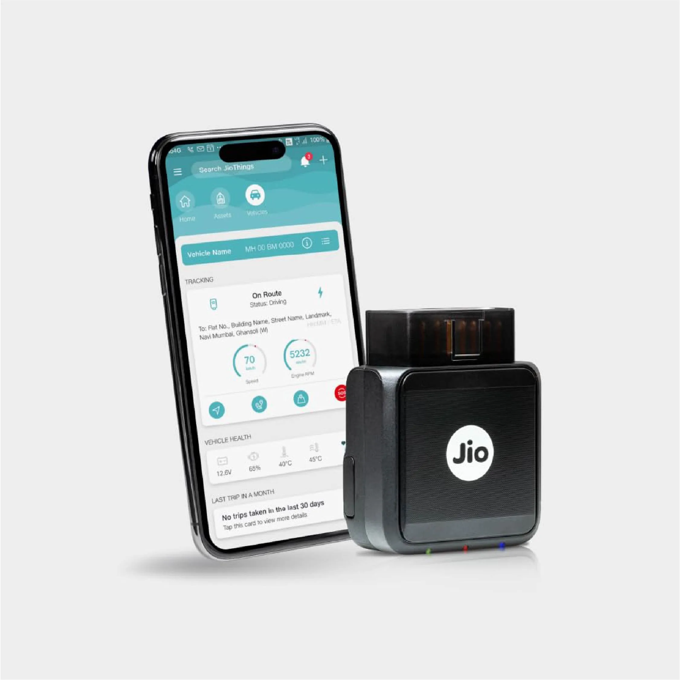 GPS Tracker & Wi-Fi Router Jio