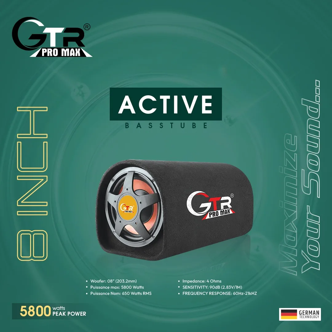 Car Basstube 8" 5800W GTR