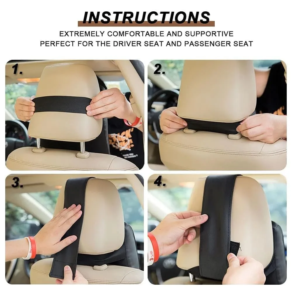 Car Neck Cushion 2 Pcs