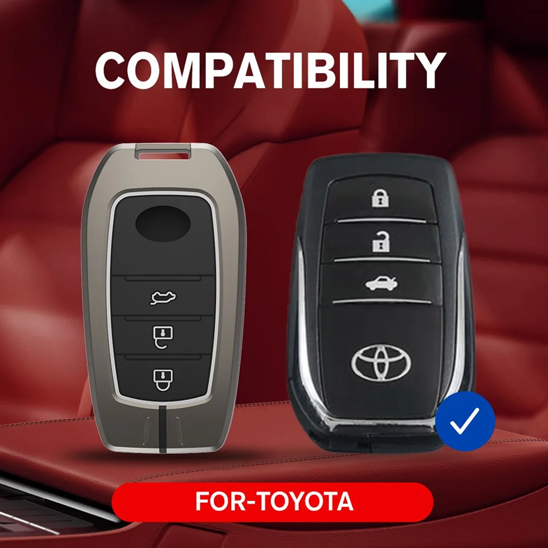 Key Cover Metal for Fortuner