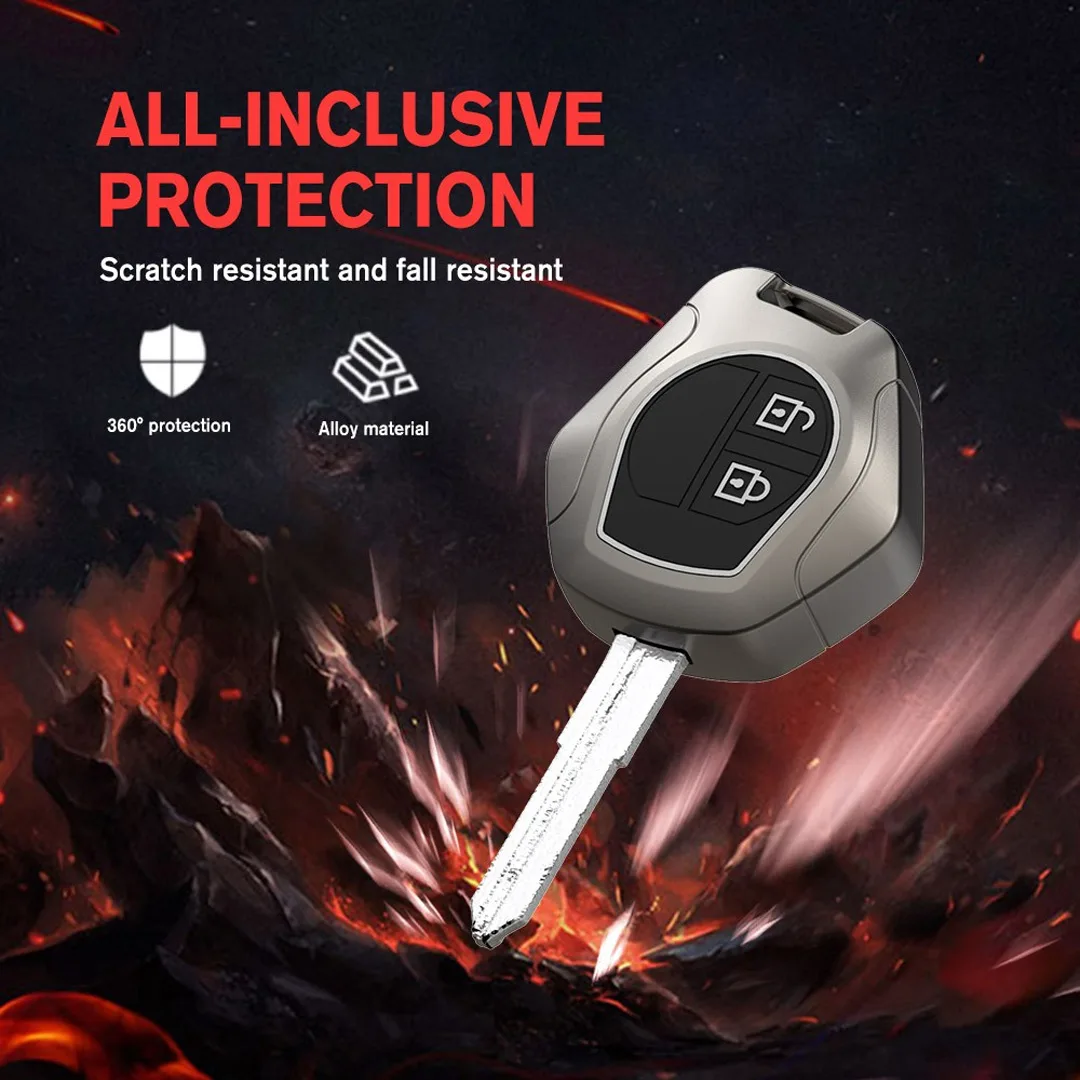 Key Cover Metal for Brezza