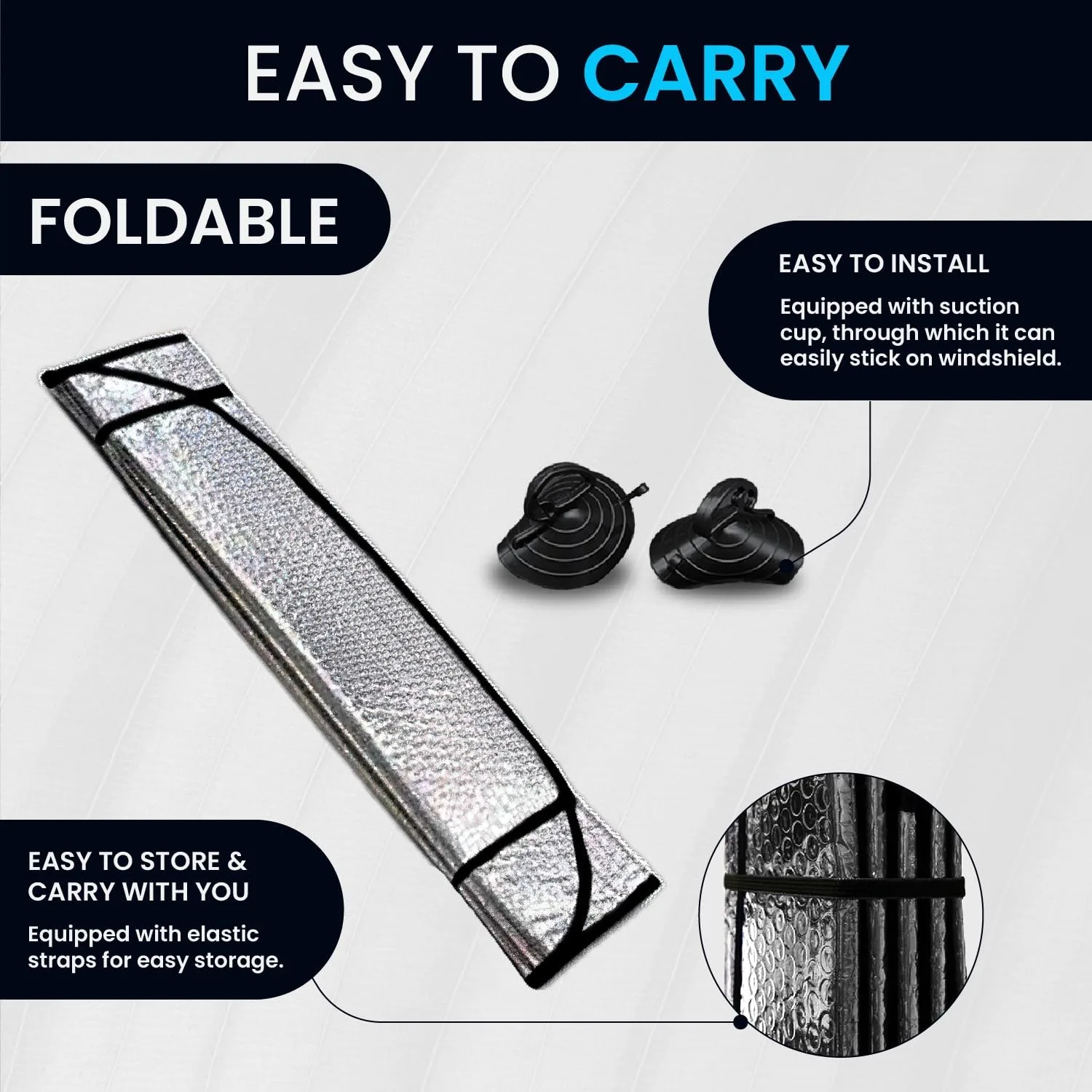 Car Window Sunshade Foil