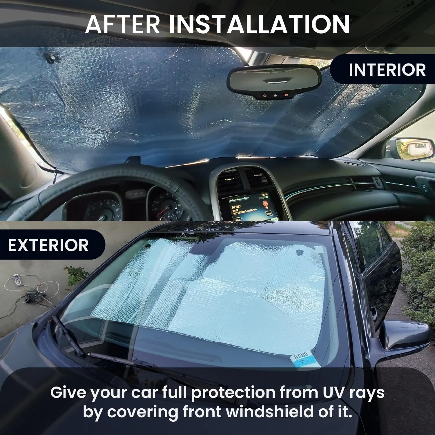 Car Window Sunshade Foil