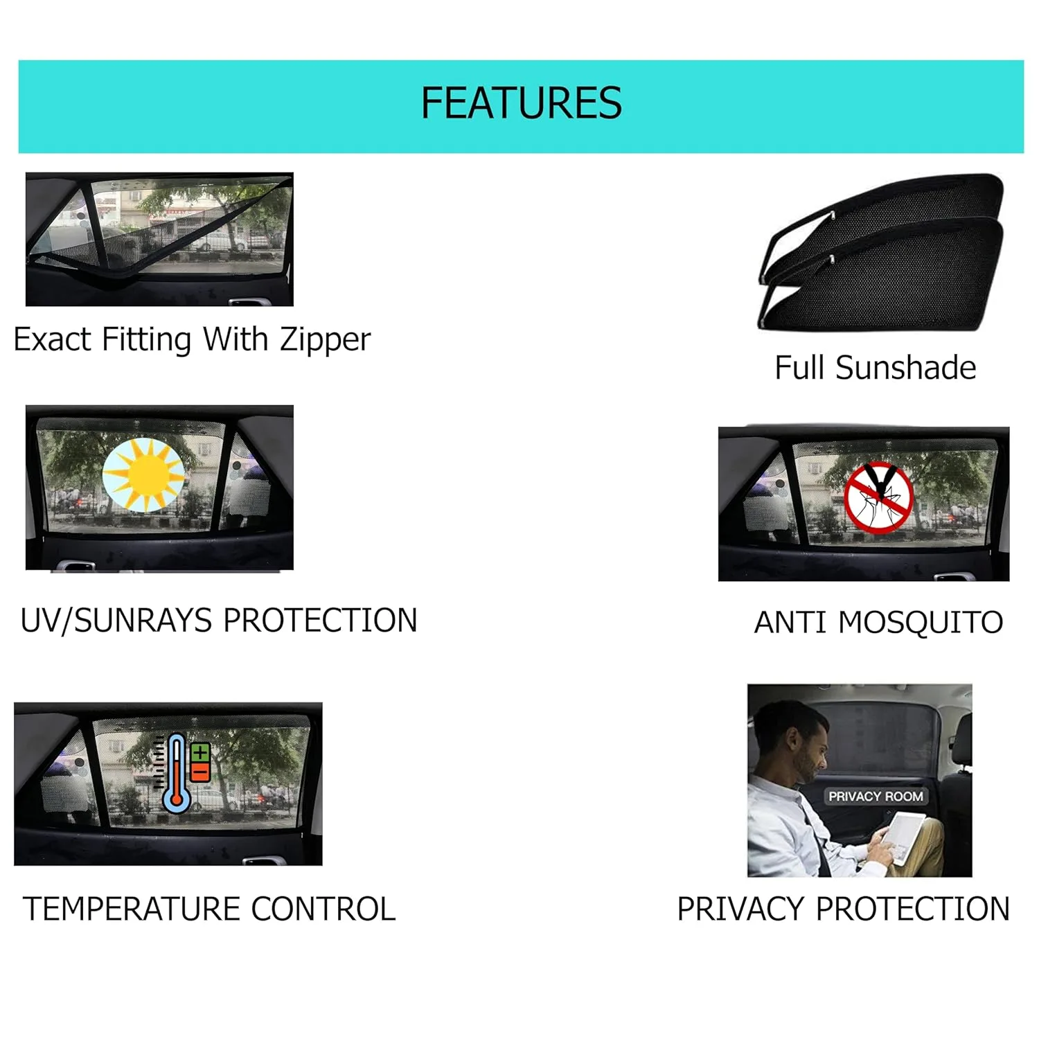 Window Sunshade Nissan Sunny