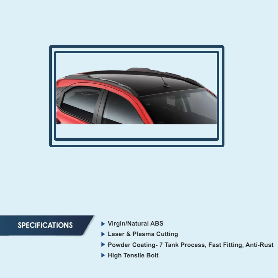 Car Roof Rail for Tiago Hiker