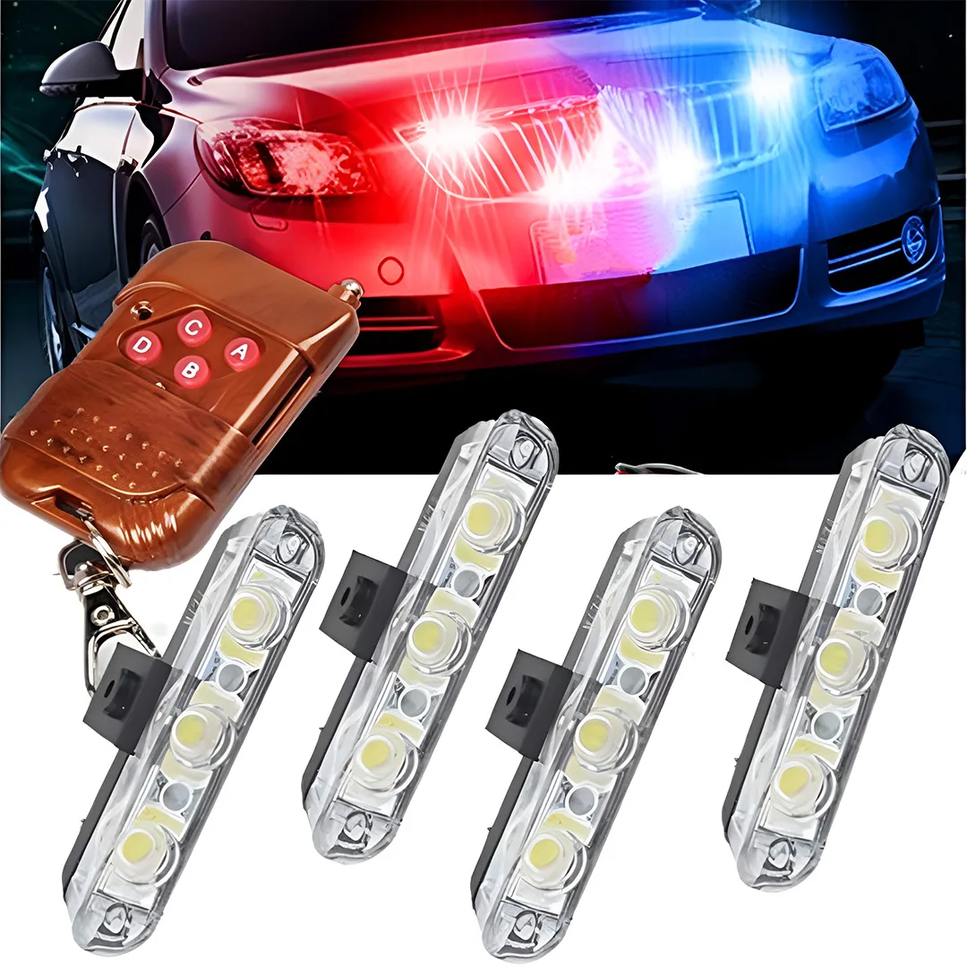 Car LED Grill Flash Light