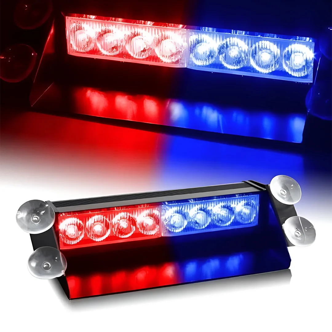 Car Grill Strobe Flash Light