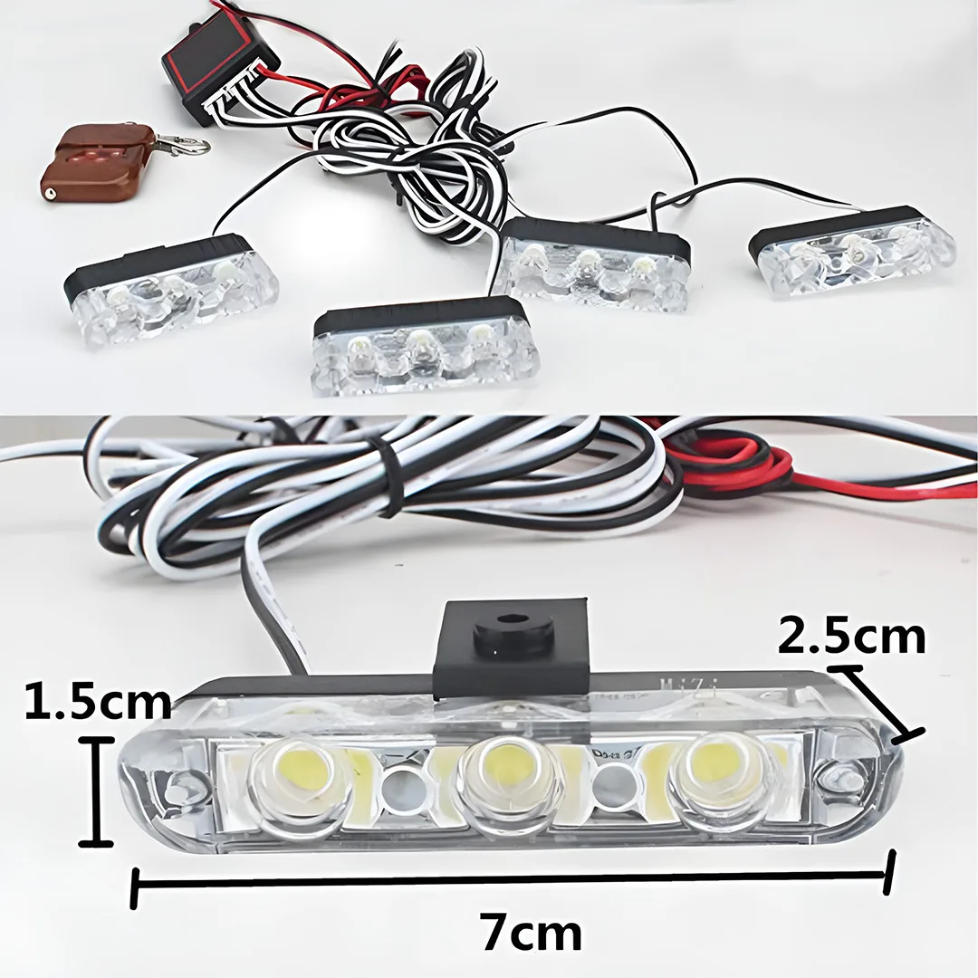 Car LED Grill Flash Light
