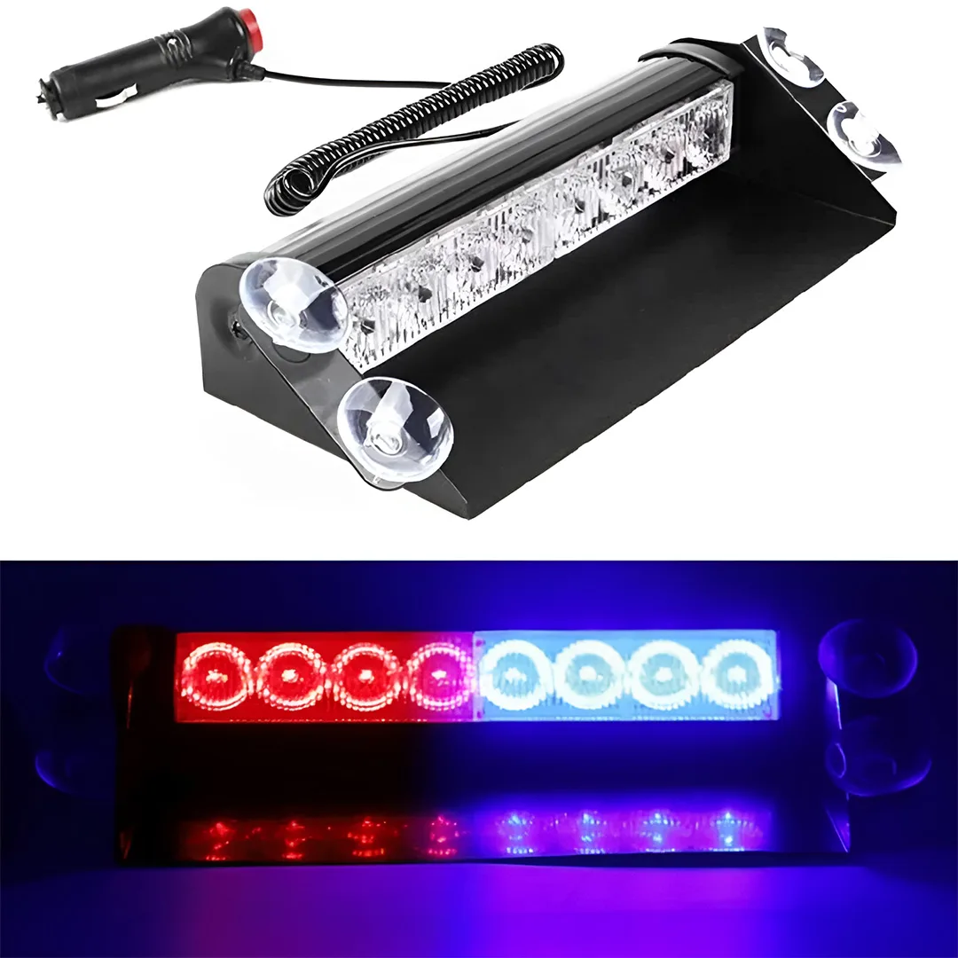 Car Grill Strobe Flash Light