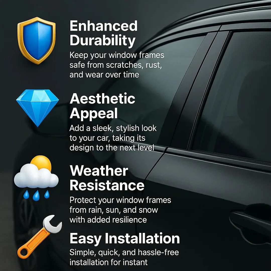 Car WindowGarnish for Baleno
