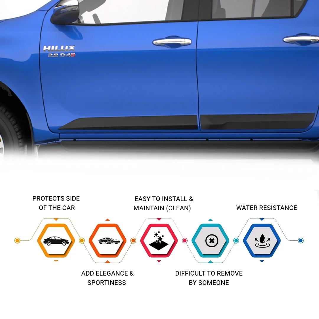 Car Side Beading for Hilux