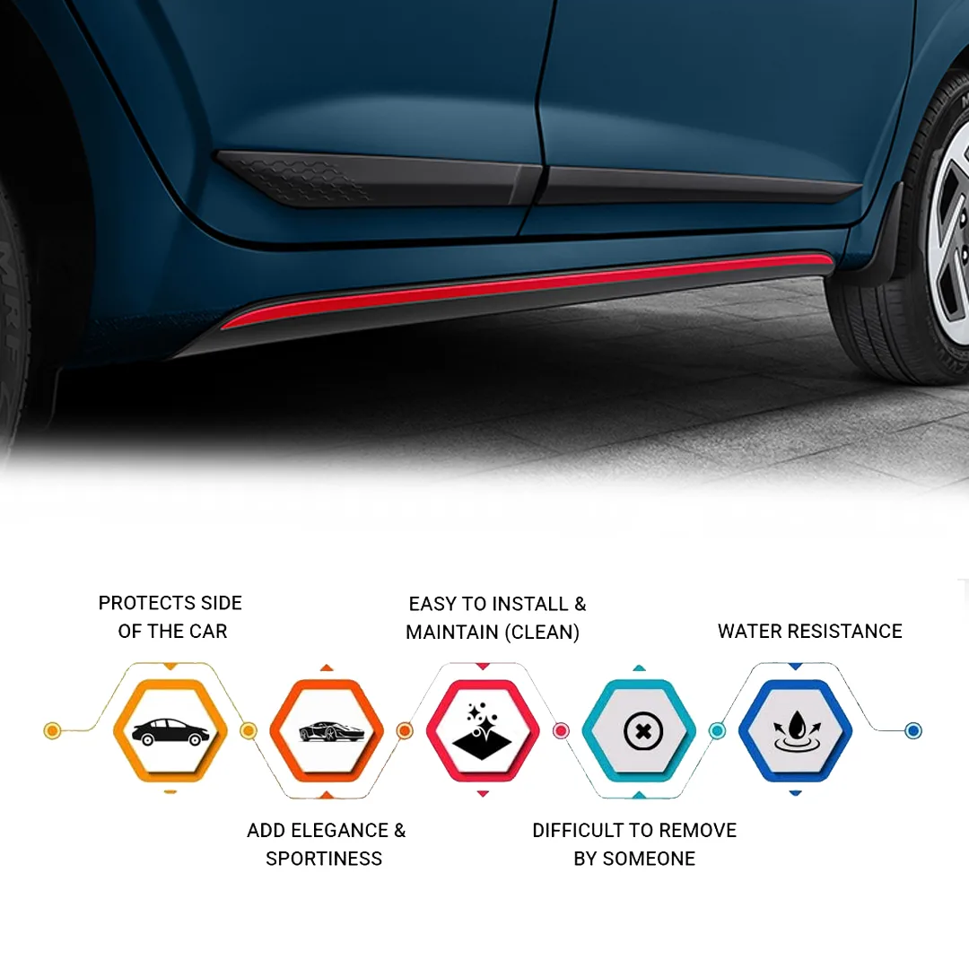 SideBeading for Grand i10 Nios