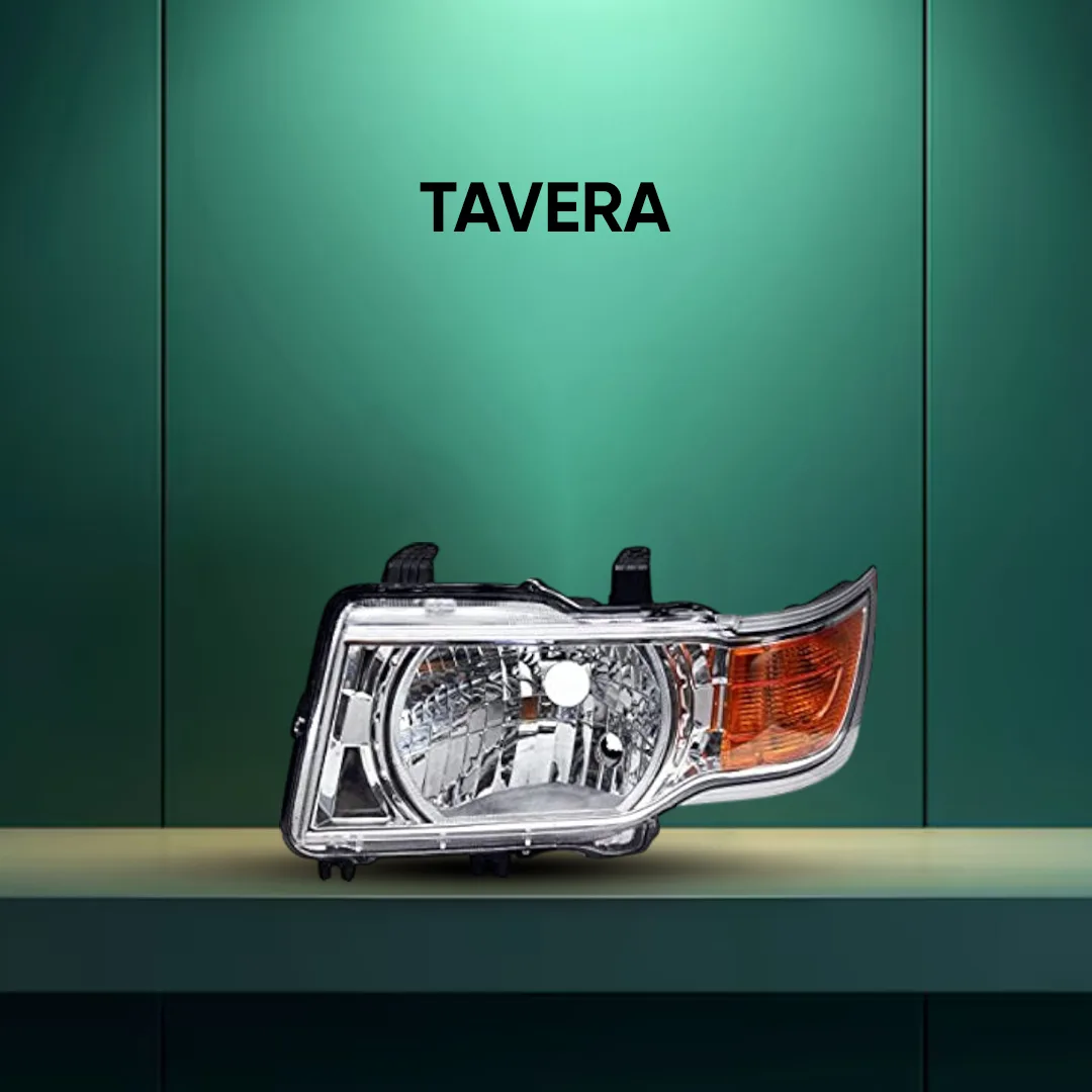 Left Headlight Tavera Lumax