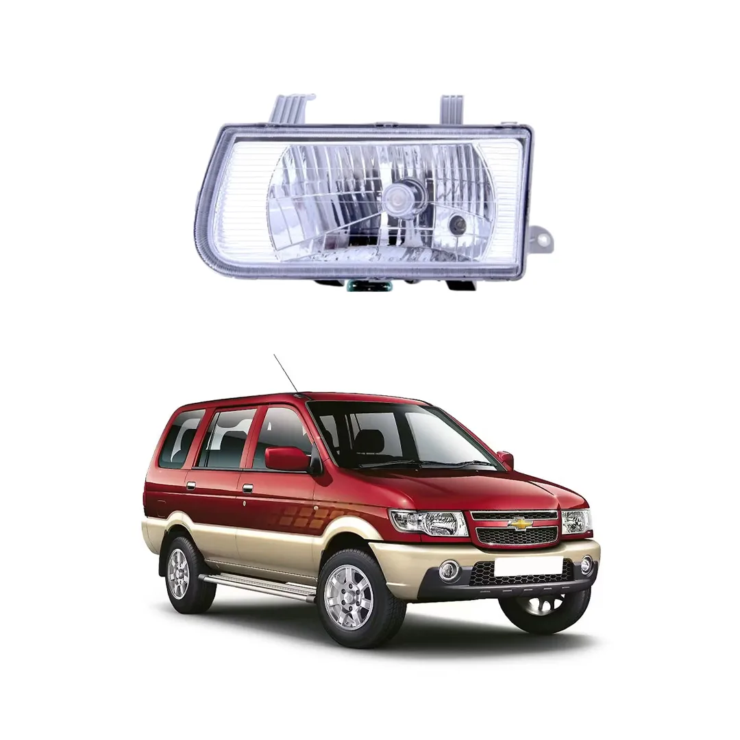 Left Headlight Tavera Lumax