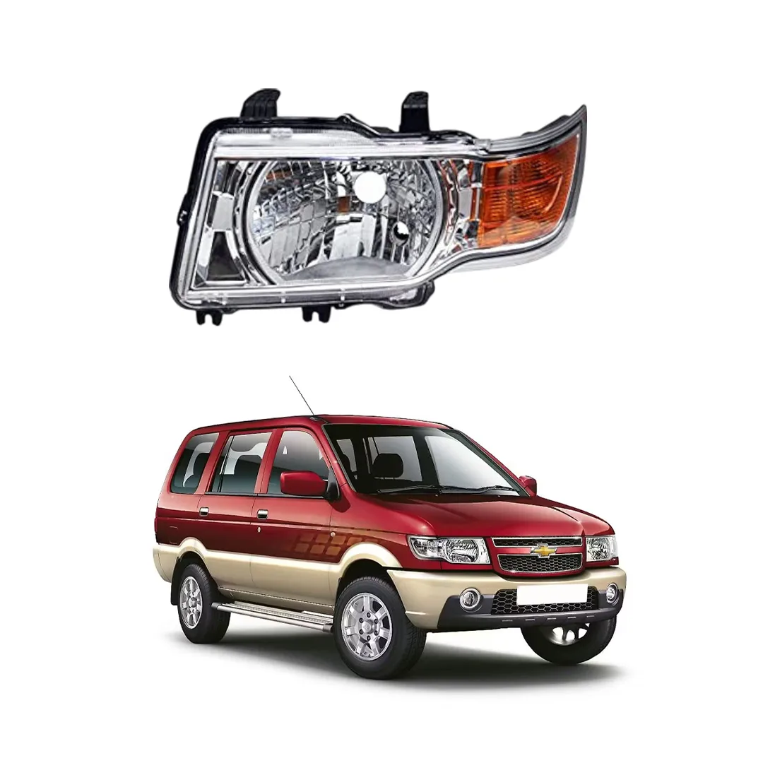 Left Headlight Tavera Lumax