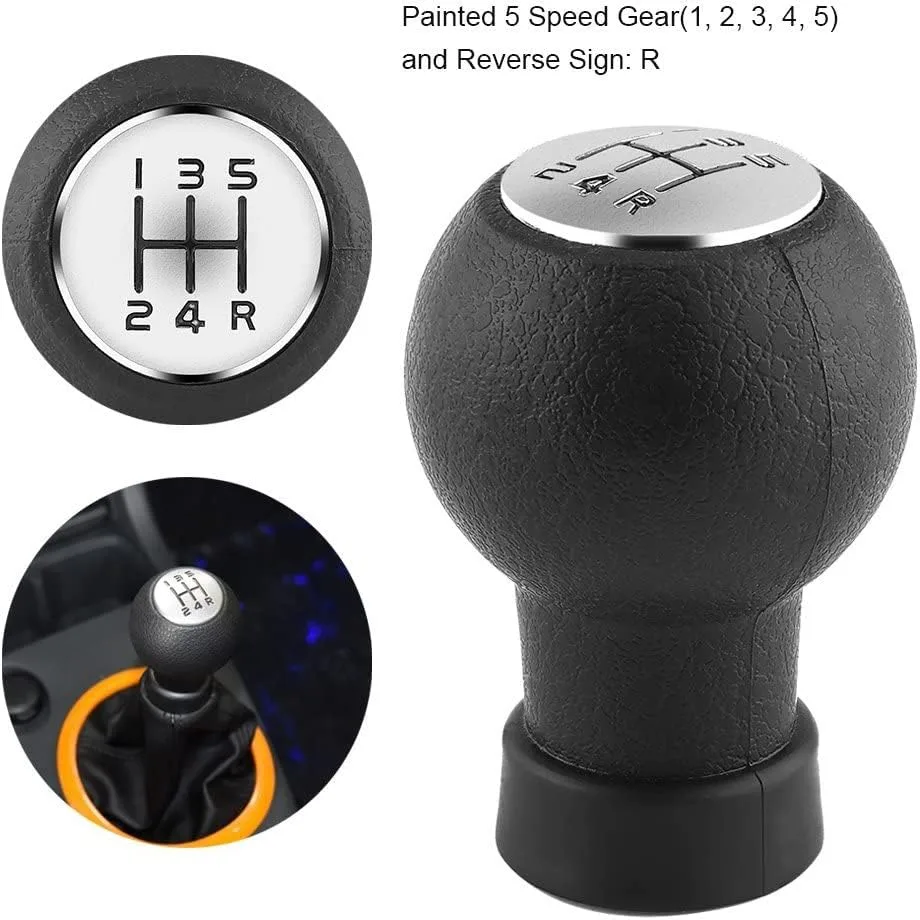 Car Gear Shifter Black Knob