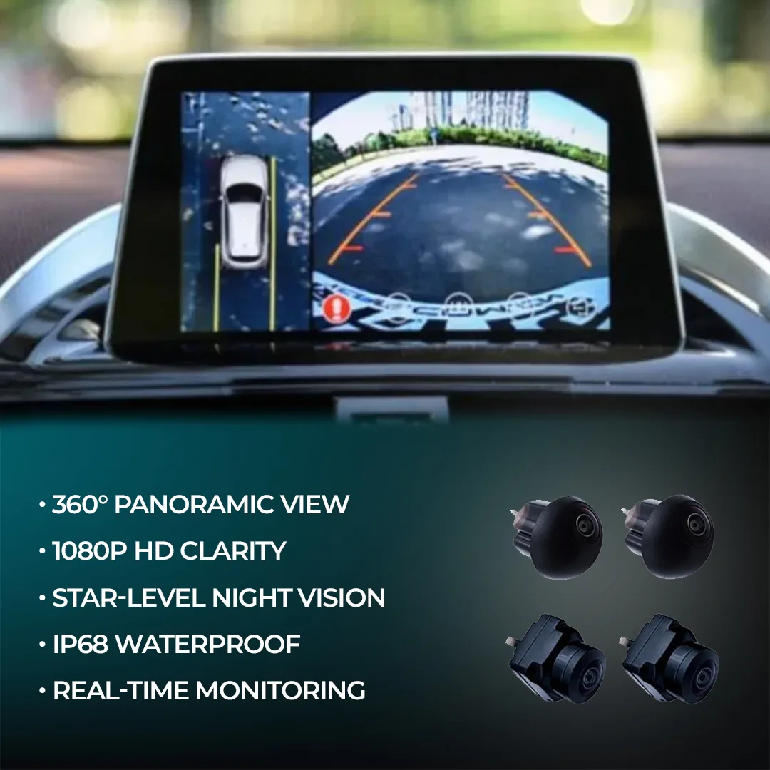 3D Parking Camera Kit 360°