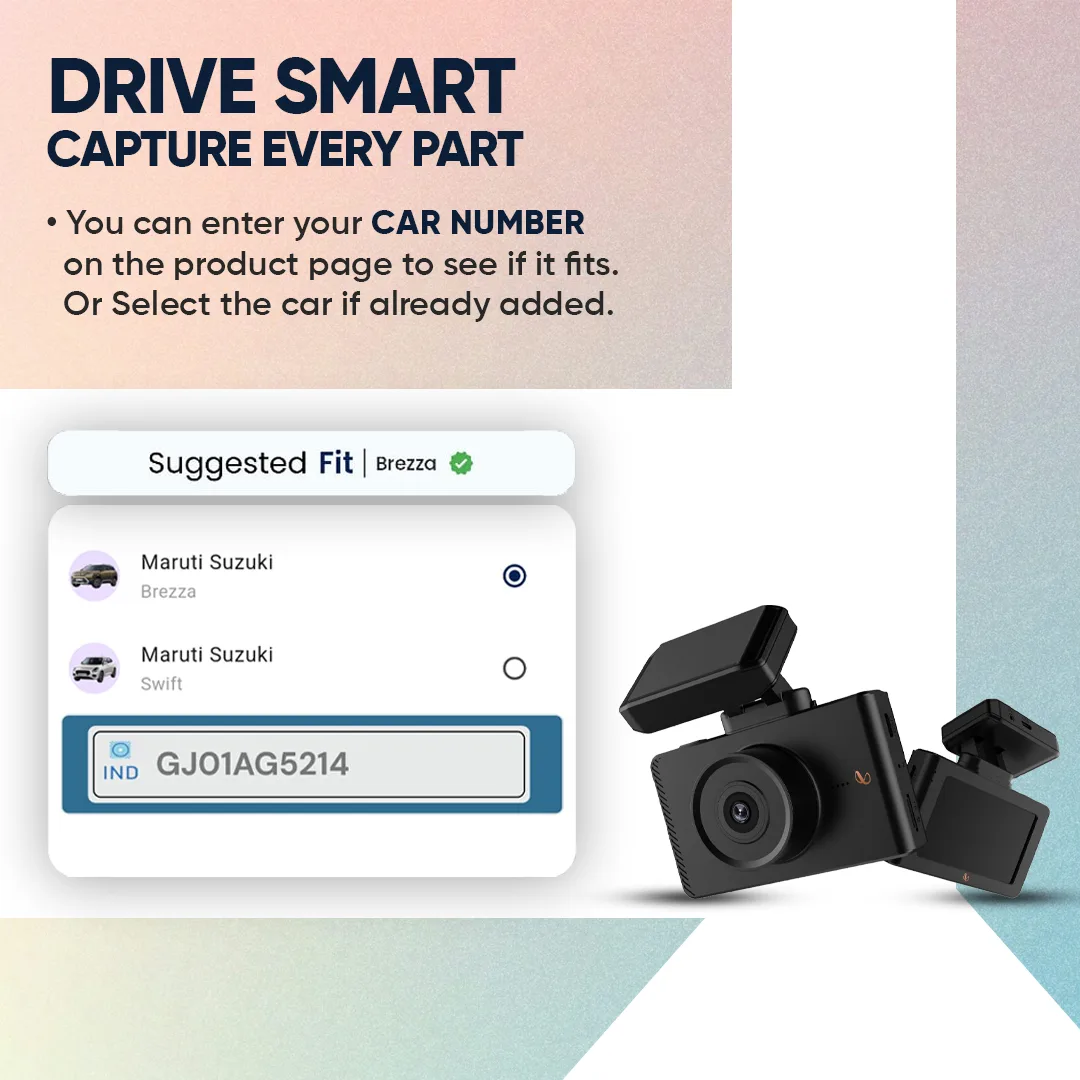 Dashcam Dual Camera Infinity