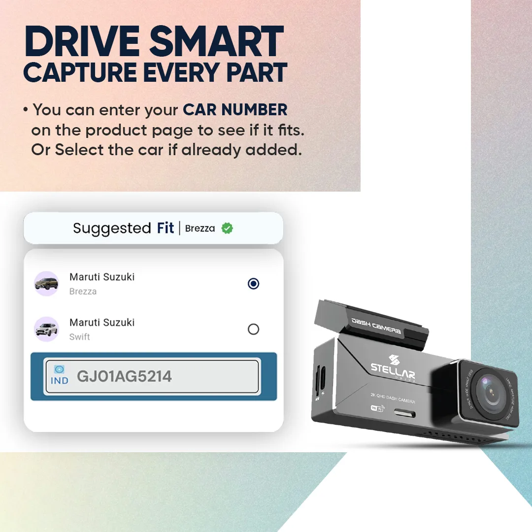 2K Dash Camera SD01 Stellar