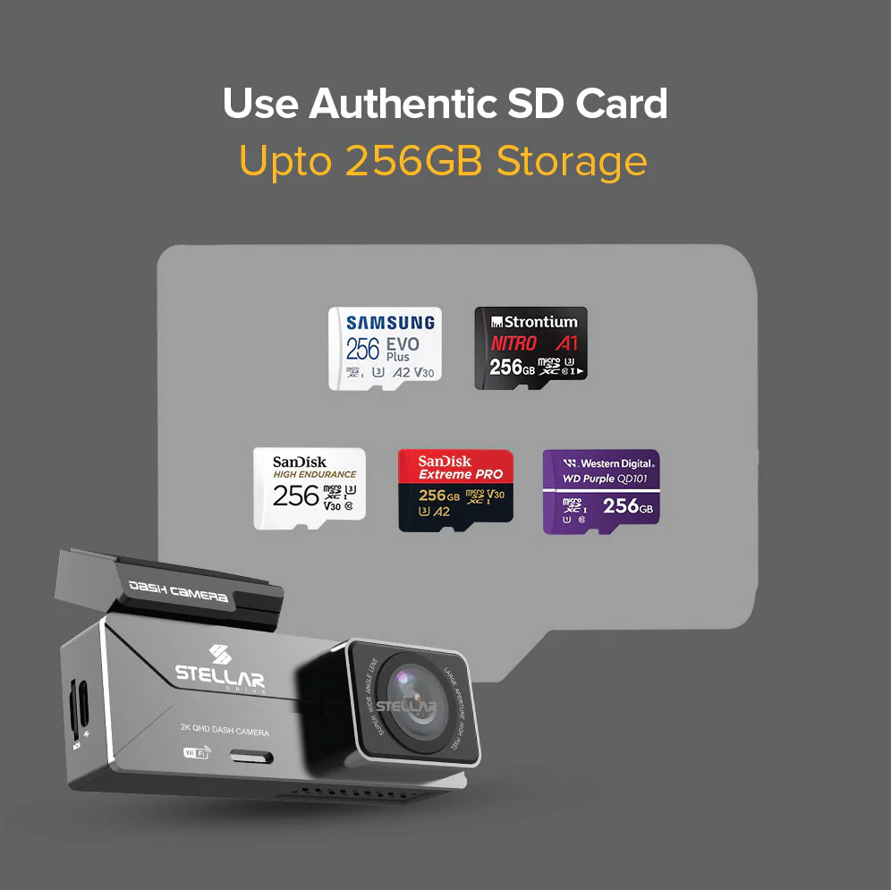 2K Dash Camera SD01 Stellar