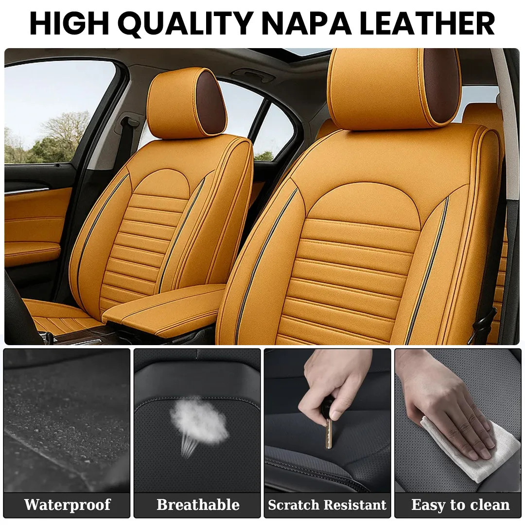 Beige SeatCover Nappa Leather
