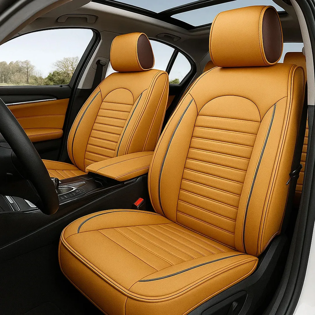 Beige SeatCover Nappa Leather