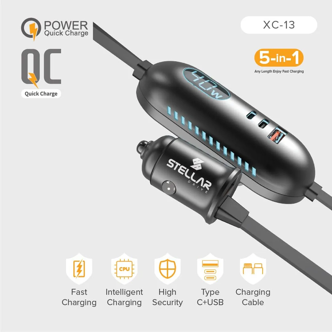 5 in 1 Charger Stellar Drive