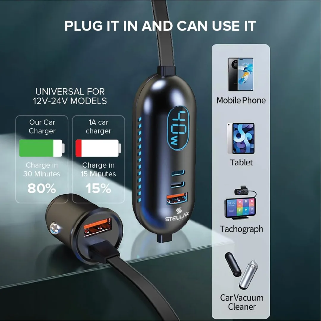 5 in 1 Charger Stellar Drive