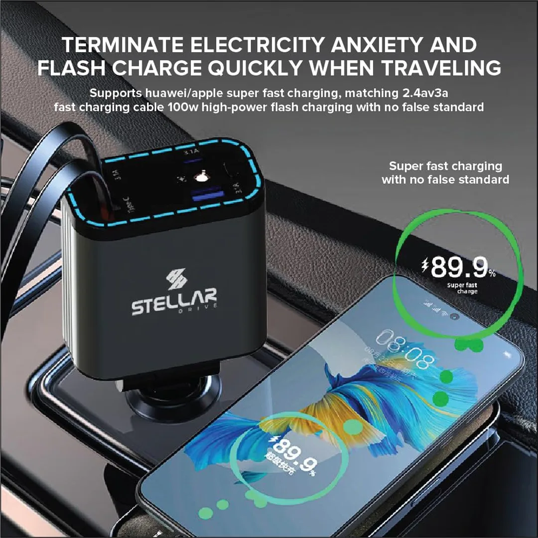 Car Charger 90W Stellar Drive
